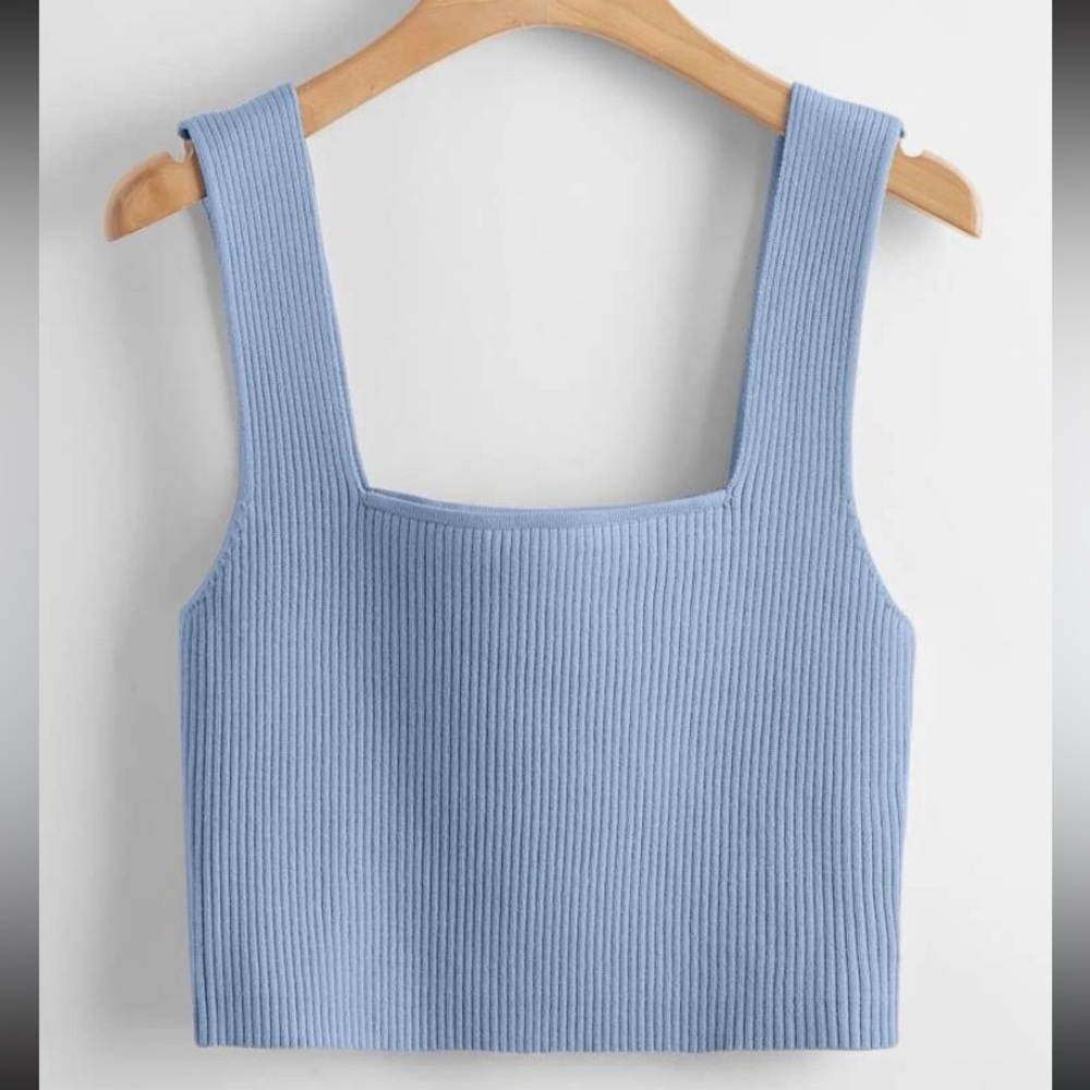 Ribbed Crop Top